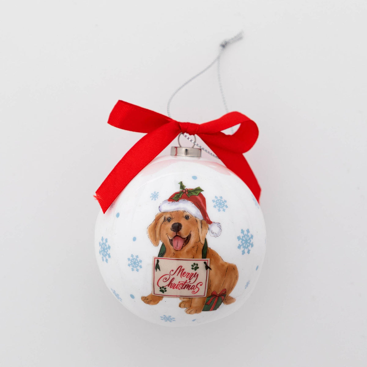 Precious Pets Shatterproof Christmas Ornaments - Set of 6