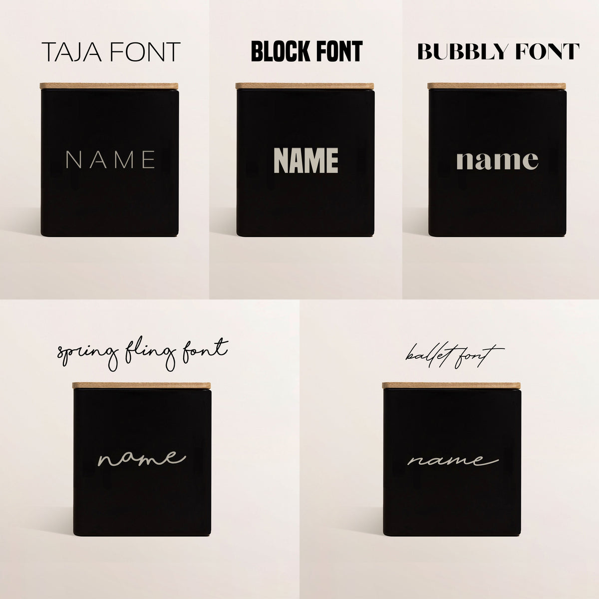 NAME CANDLE
