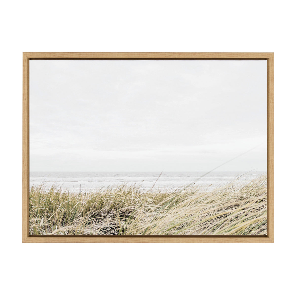 Sylvie East Beach Framed Canvas by Amy Peterson Art Studio